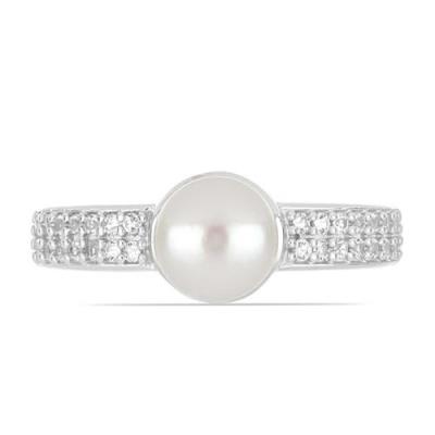 BUY GENUINE WHITE FRESHWATER PEARL GEMSTONE IN 925 SILVER